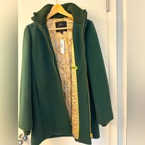 J. Crew Toscana wool-blend coat, size 8